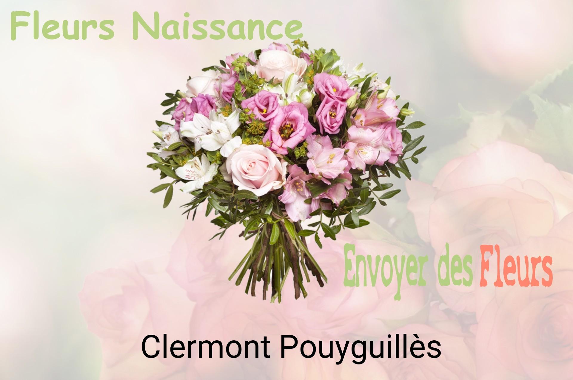 Bouquet de fleurs de naissance livré à Clermont-Pouyguillès